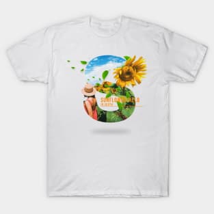 SUNFLOWER TYPO T-Shirt